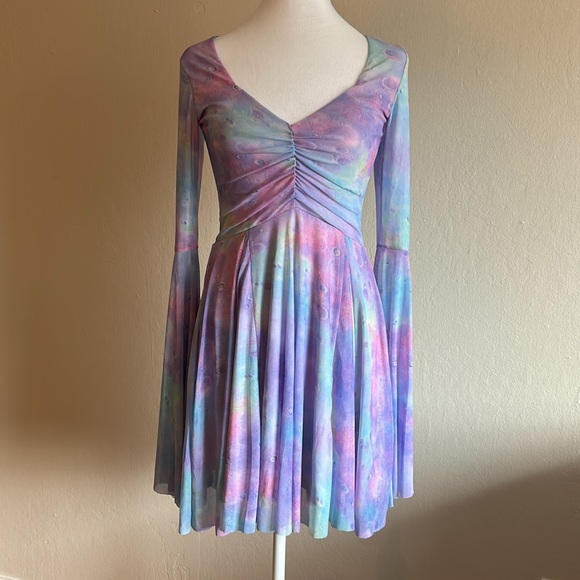 NWOT Pastel Planet Spectre Dress, Blackmilk Size Small - Picture 8 of 10
